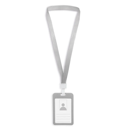 Lanyard com Porta-Acreditação Rígida