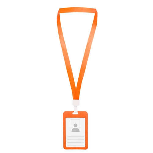 Lanyard com Porta-Acreditação Rígida