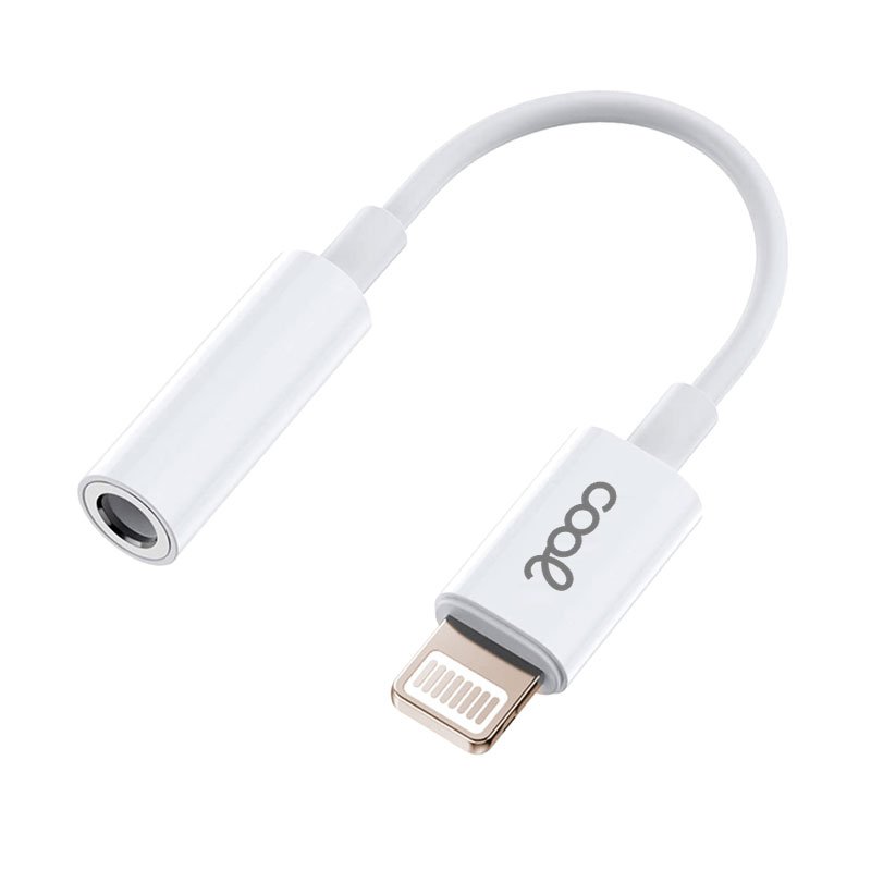 Adaptador Conector Lightning para Jack 3,5 mm (Bluetooth) Universal COOL