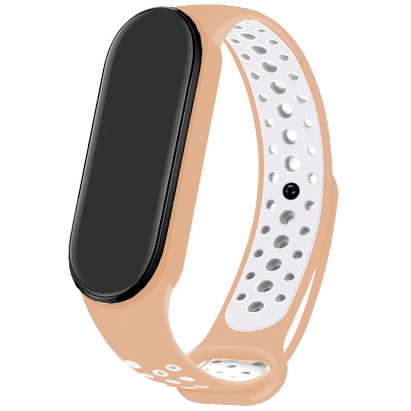 Correia COOL para Xiaomi Mi Band 5/6/7/Amazfit Band 5 Sport Rosa Pastel