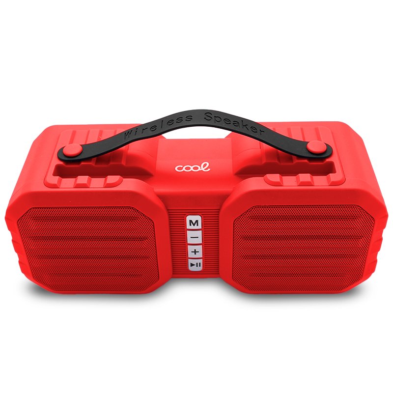 Alto-falante de música Bluetooth universal COOL (8W) Soho Vermelho