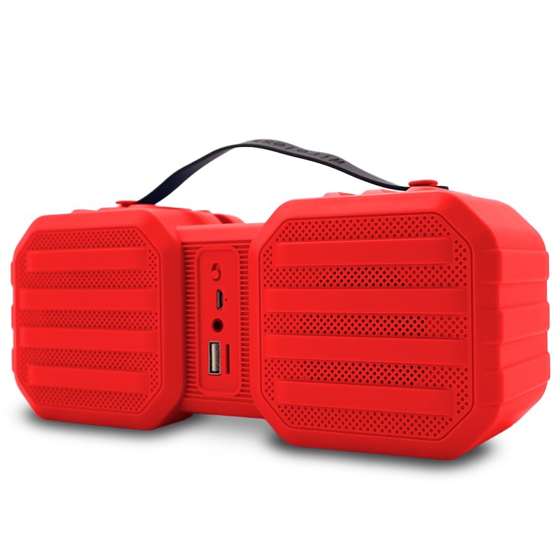 Alto-falante de música Bluetooth universal COOL (8W) Soho Vermelho