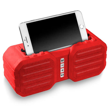 Alto-falante de música Bluetooth universal COOL (8W) Soho Vermelho