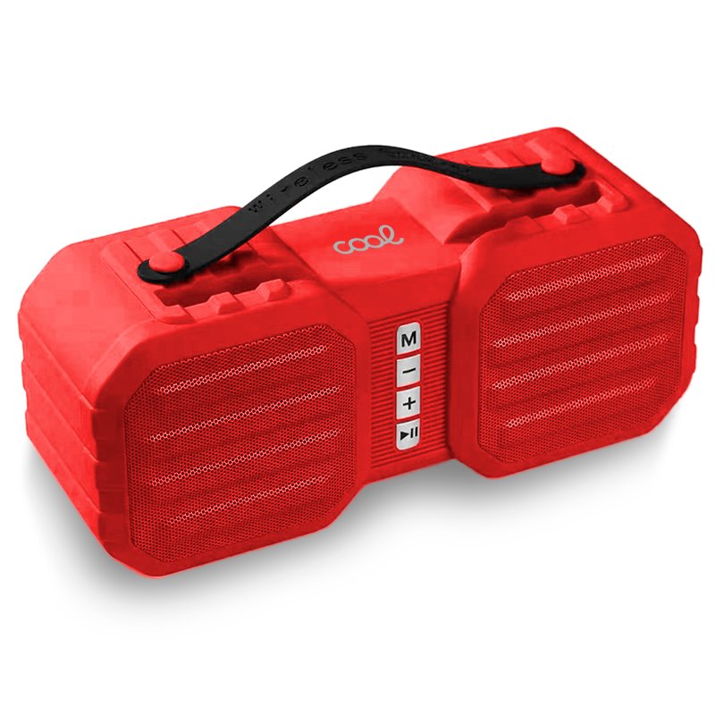 Alto-falante de música Bluetooth universal COOL (8W) Soho Vermelho