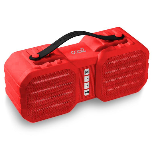 Alto-falante de música Bluetooth universal COOL (8W) Soho Vermelho