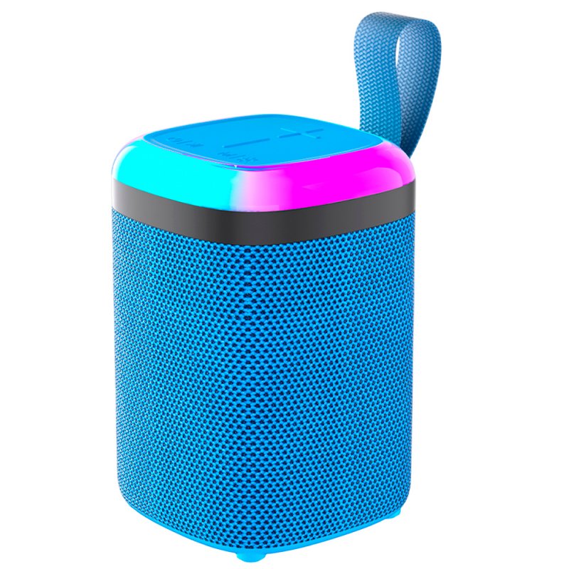 Alto-falante Musica Universal Bluetooth 5W COOL Base TWS Azul