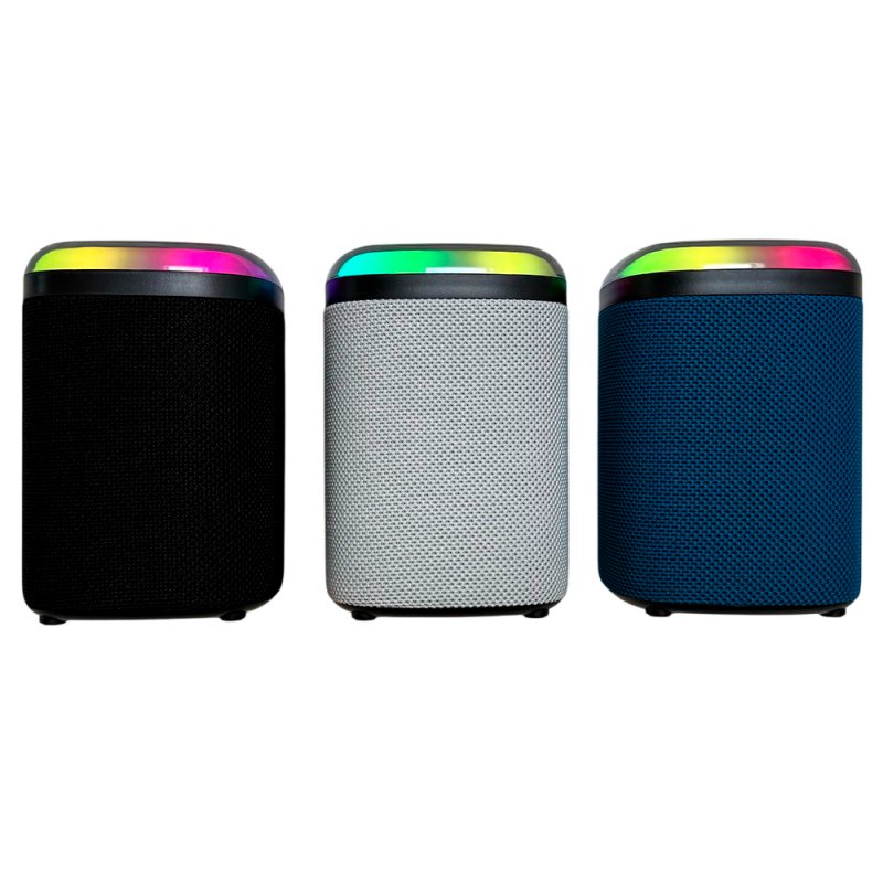 Alto-falante Musica Universal Bluetooth 5W COOL Base TWS Azul