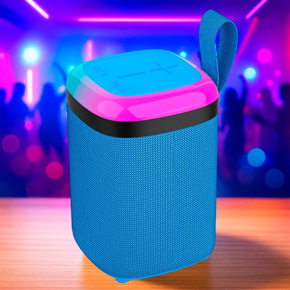 Alto-falante Musica Universal Bluetooth 5W COOL Base TWS Azul
