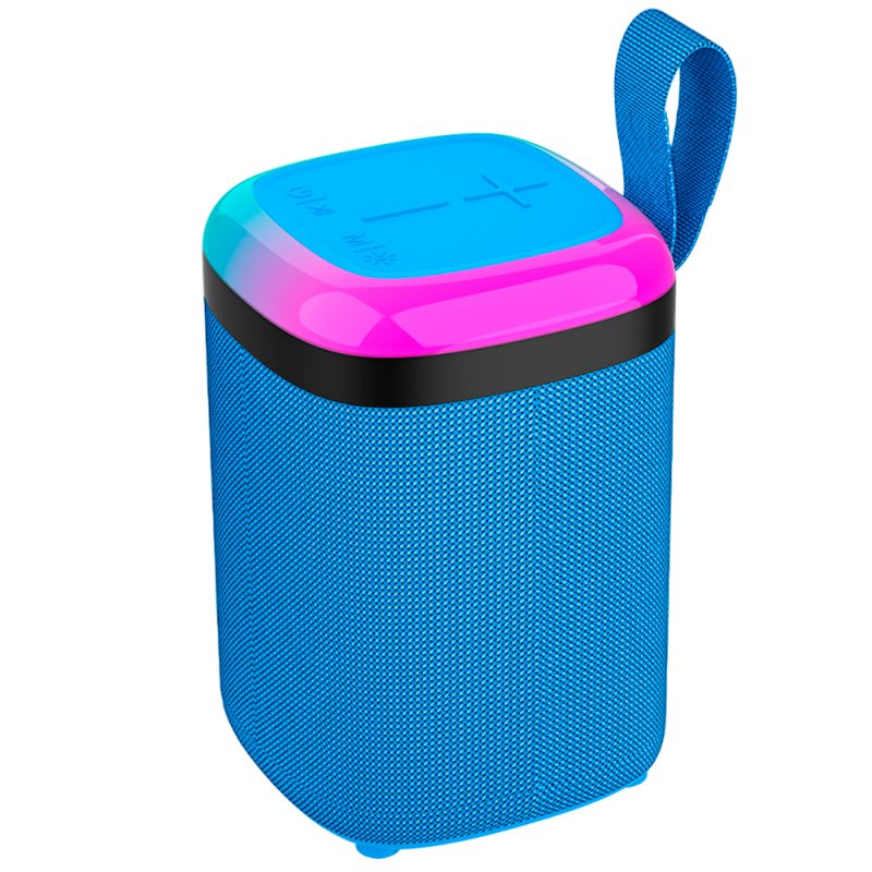 Alto-falante Musica Universal Bluetooth 5W COOL Base TWS Azul