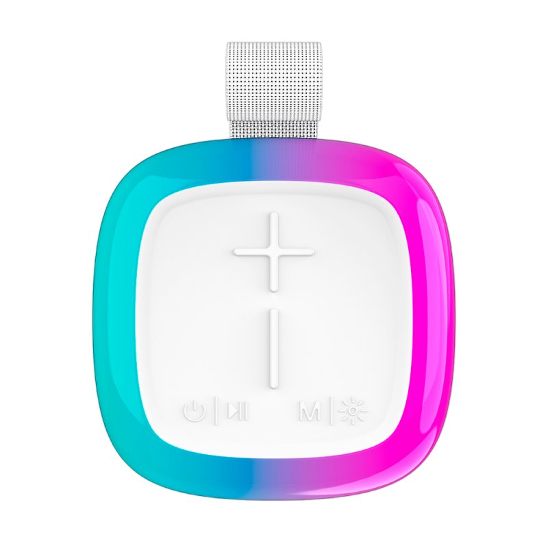 Alto-falante Musica Universal Bluetooth 5W COOL Base TWS Branco