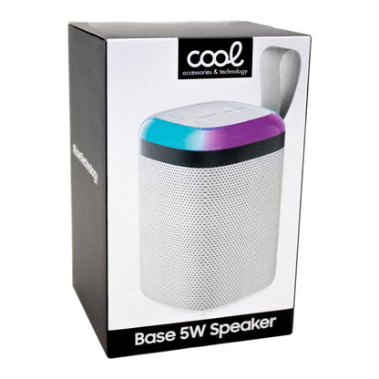 Alto-falante Musica Universal Bluetooth 5W COOL Base TWS Branco