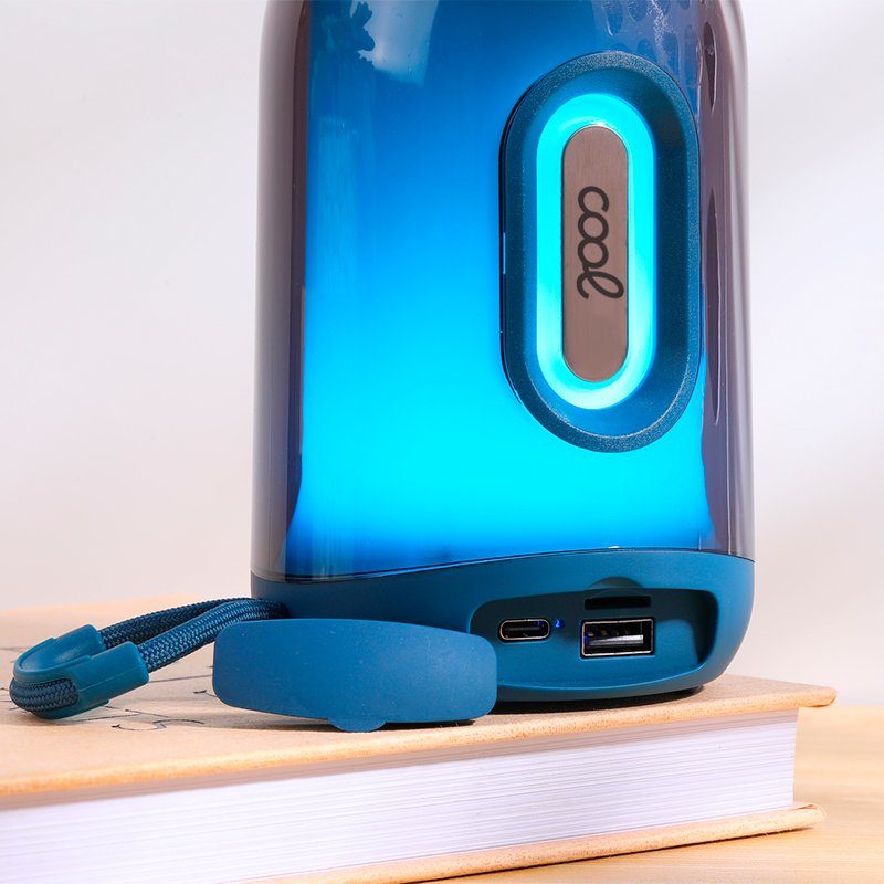 Alto-falante Musica Universal Bluetooth 5W COOL Blast Azul