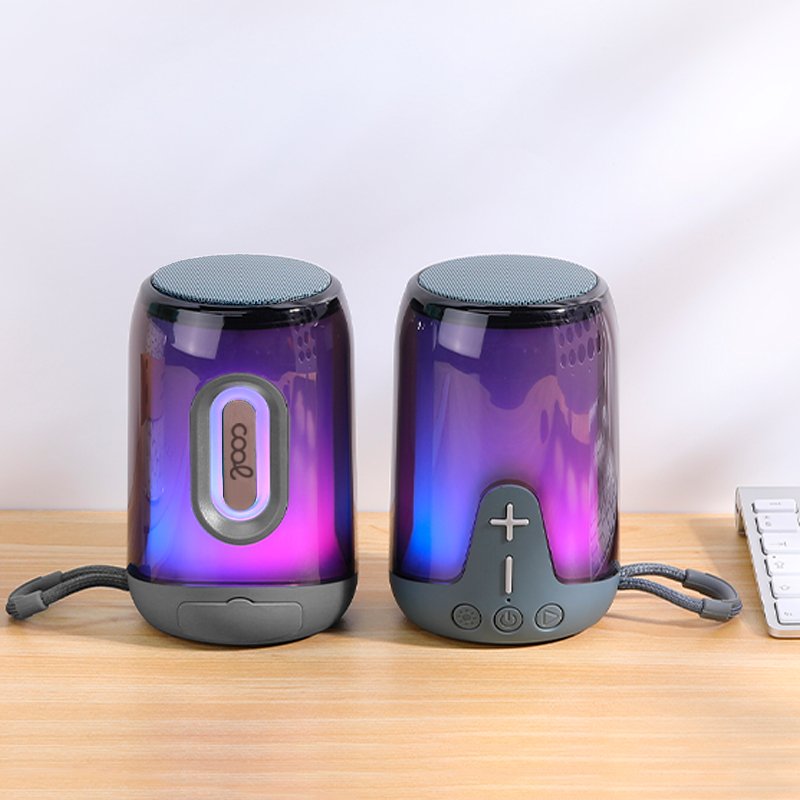 Alto-falante Musica Universal Bluetooth 5W COOL Blast Cinza