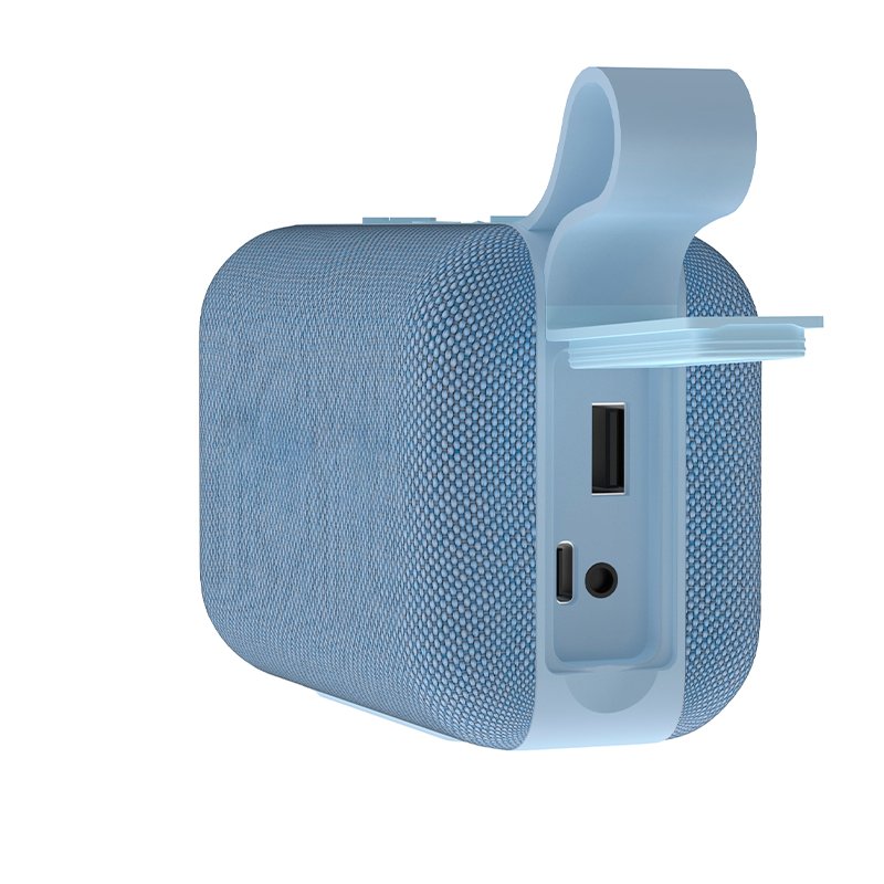 Alto-falante Musica Universal Bluetooth 5W COOL Candy Azul Celeste