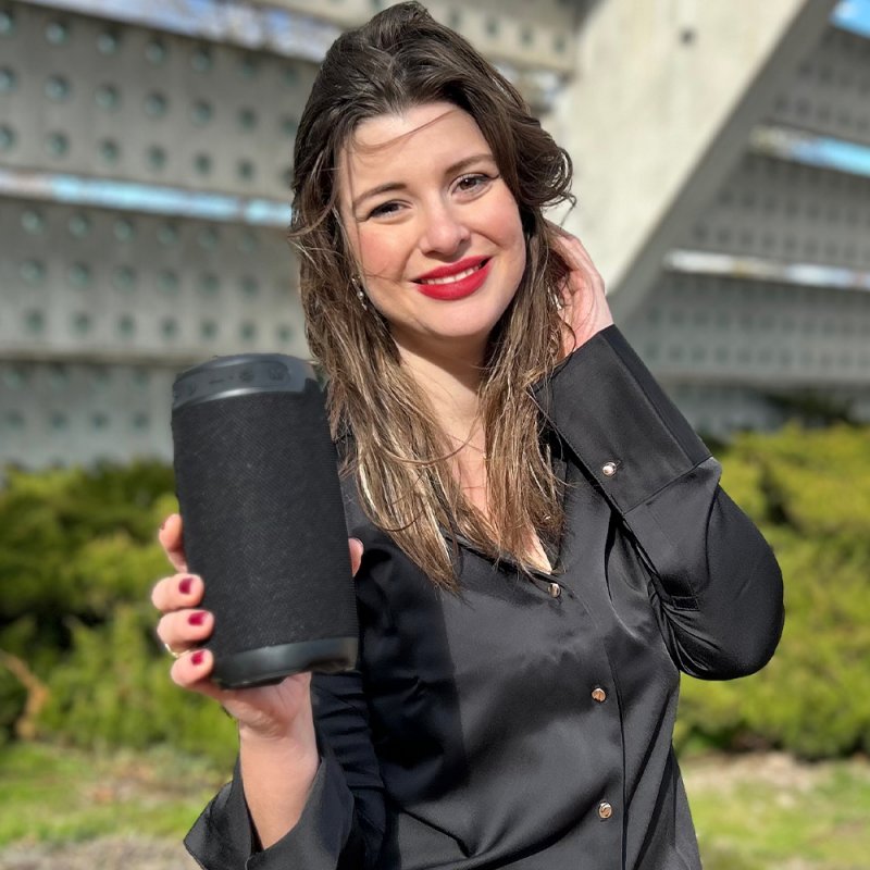 Alto-falante Música Universal Bluetooth COOL Bastard 10W Preto