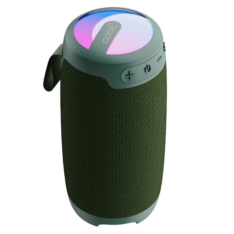 Alto-falante Música Universal Bluetooth COOL Bastard 10W Verde
