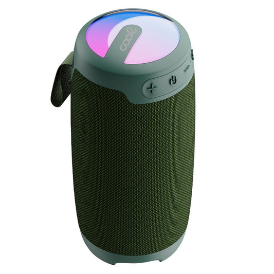 Alto-falante Música Universal Bluetooth COOL Bastard 10W Verde