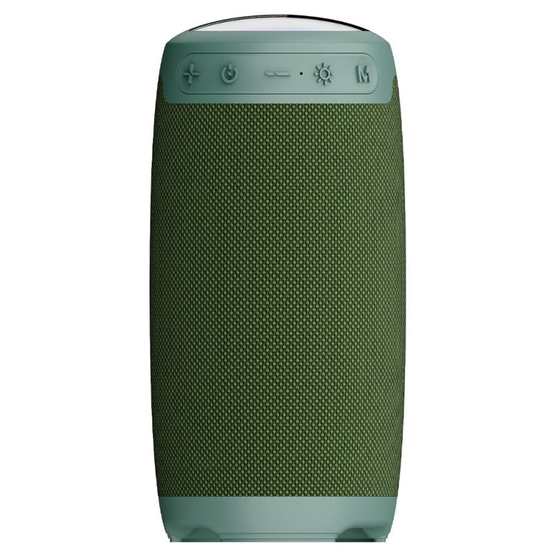 Alto-falante Música Universal Bluetooth COOL Bastard 10W Verde