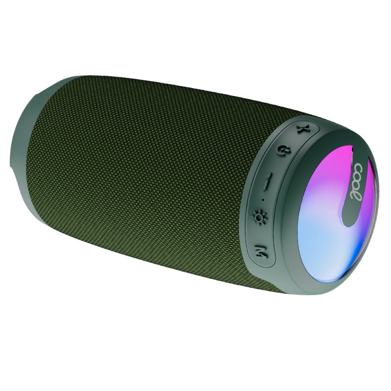 Alto-falante Música Universal Bluetooth COOL Bastard 10W Verde