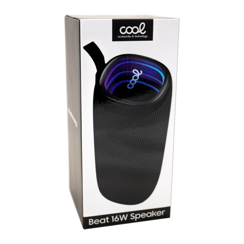 Alto-falante Música Universal Bluetooth Marca COOL Beat (16W) Preto