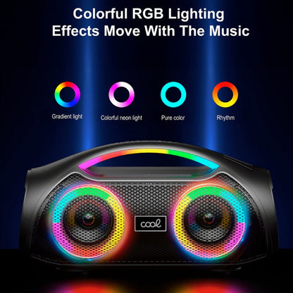 Alto-falante Música Universal Bluetooth Marca COOL Unique (30W) Preto