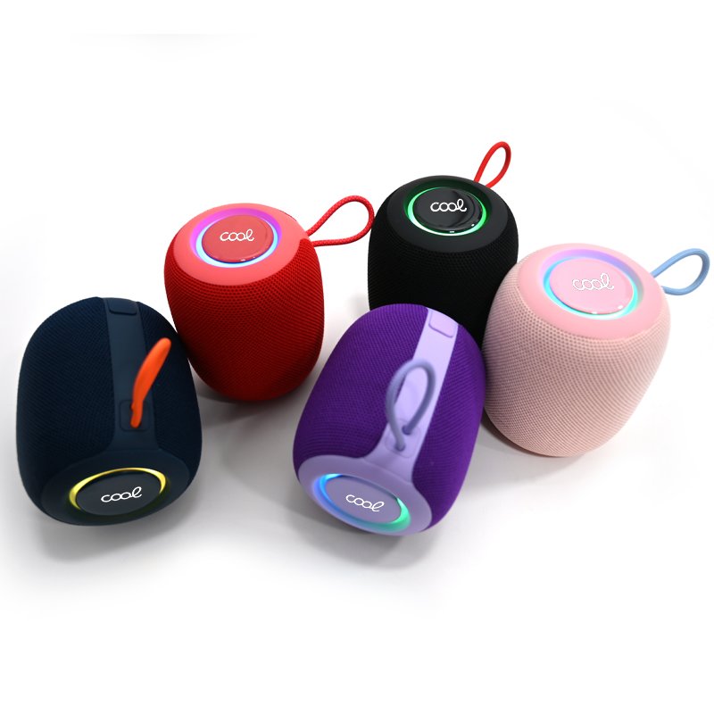 Alto-falante universal bluetooth musical TWS COOL Cord (6 W) Roxo