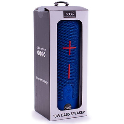 Alto-falante universal para música bluetooth COOL 10W Bass Azul