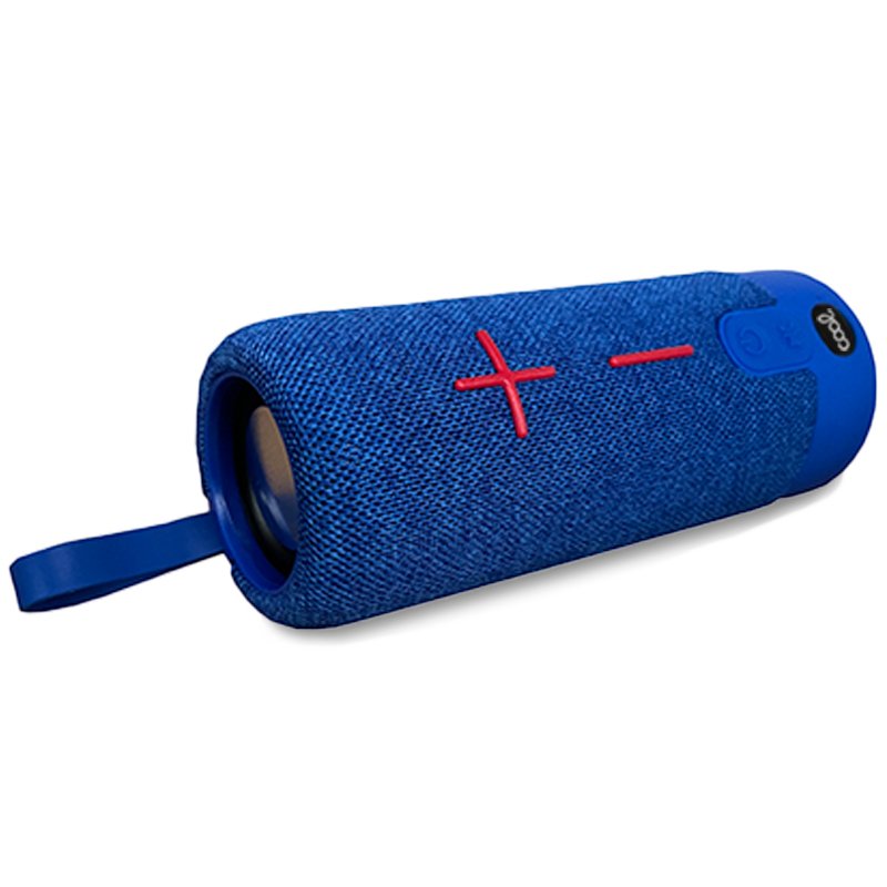 Alto-falante universal para música bluetooth COOL 10W Bass Azul