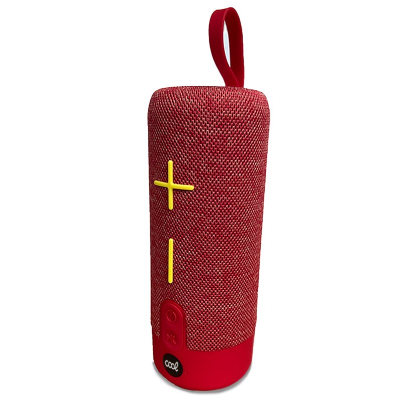 Alto-falante universal para música bluetooth COOL 10W Bass Vermelho