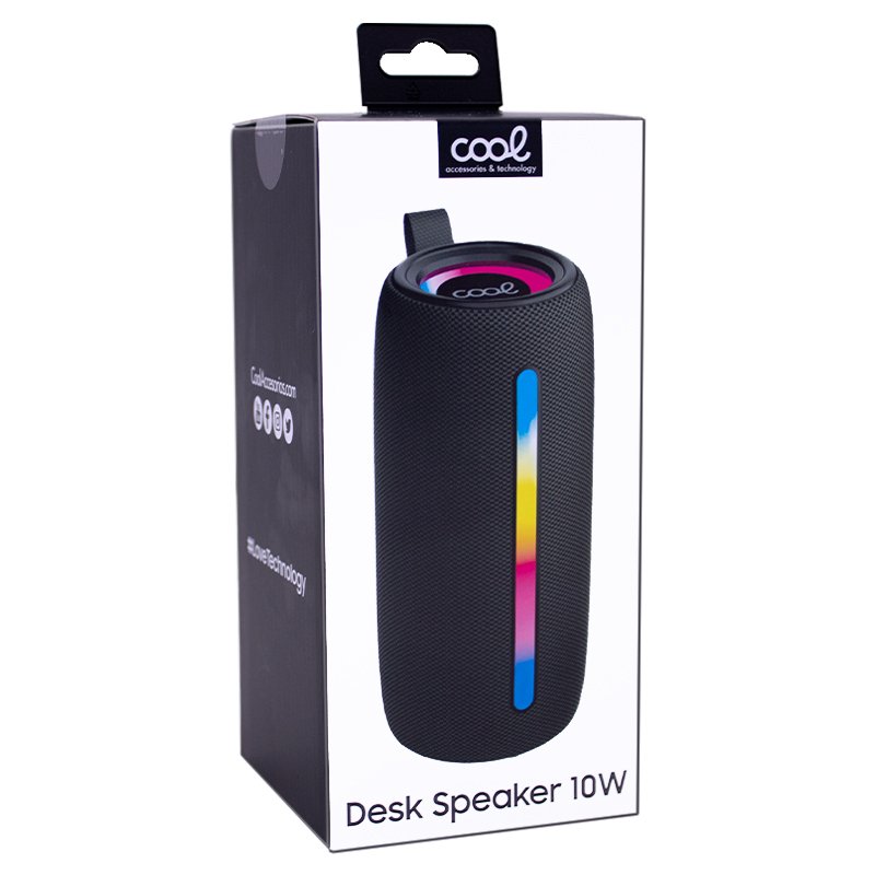 Alto-falante universal para música bluetooth COOL 10W Desk Preto
