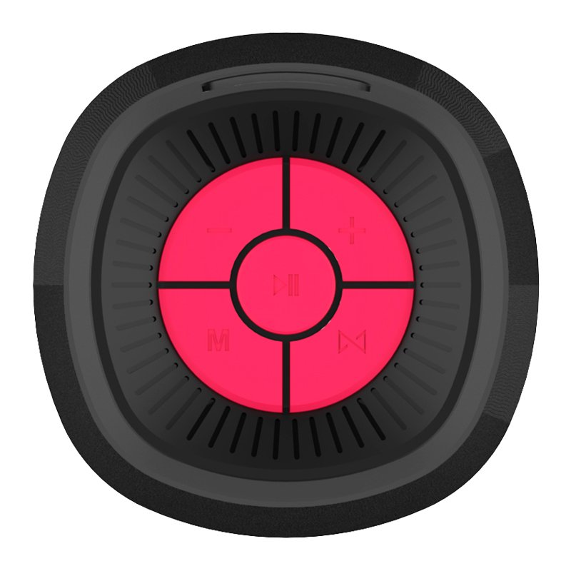 Alto-falante universal para música bluetooth COOL 10W Gradient Vermelho