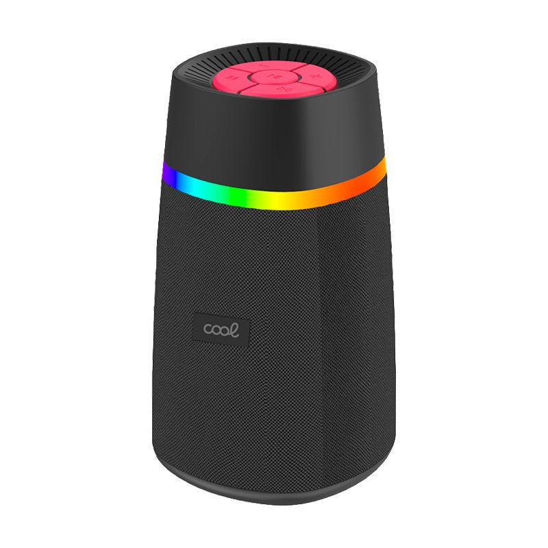 Alto-falante universal para música bluetooth COOL 10W Gradient Vermelho