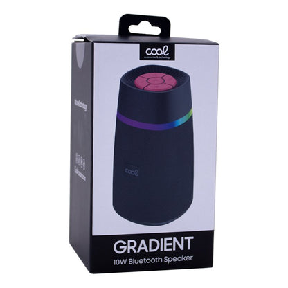 Alto-falante universal para música bluetooth COOL 10W Gradient Vermelho