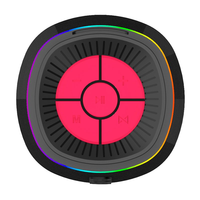 Alto-falante universal para música bluetooth COOL 10W Gradient Vermelho