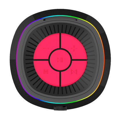 Alto-falante universal para música bluetooth COOL 10W Gradient Vermelho