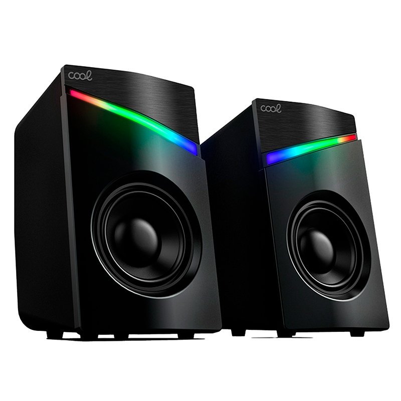 Alto-falantes de computador gaming em PC LED USB COOL 7W