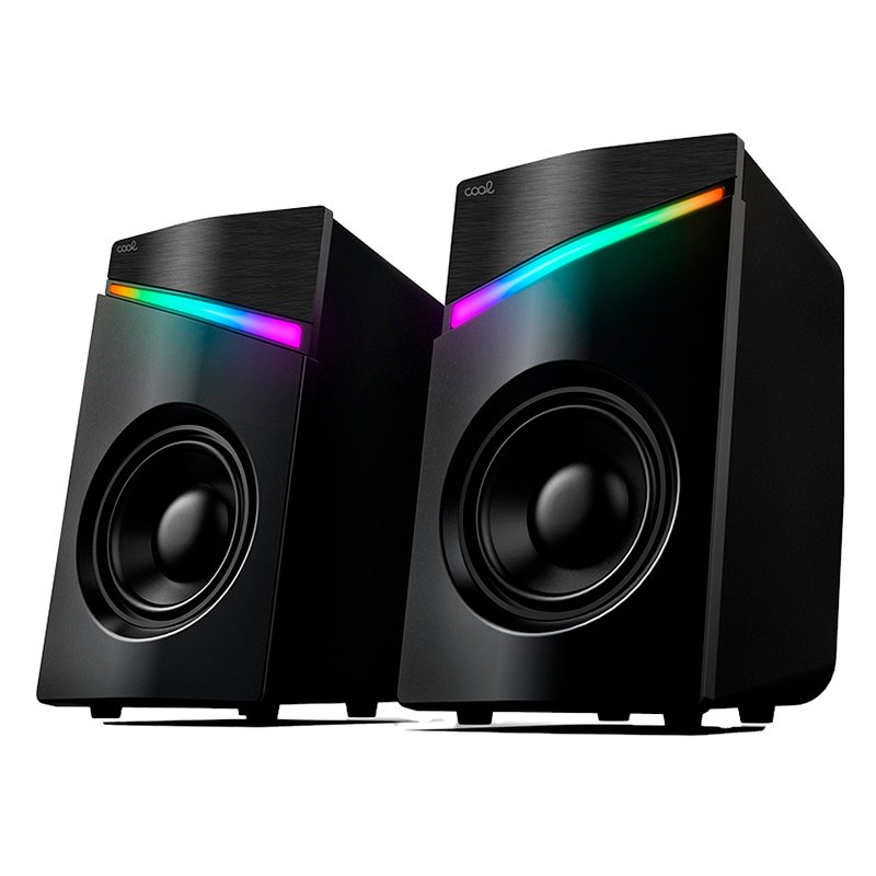 Alto-falantes de computador gaming em PC LED USB COOL 7W
