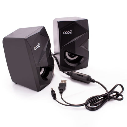 Alto-falantes de computador gaming em PC LED USB COOL 8W