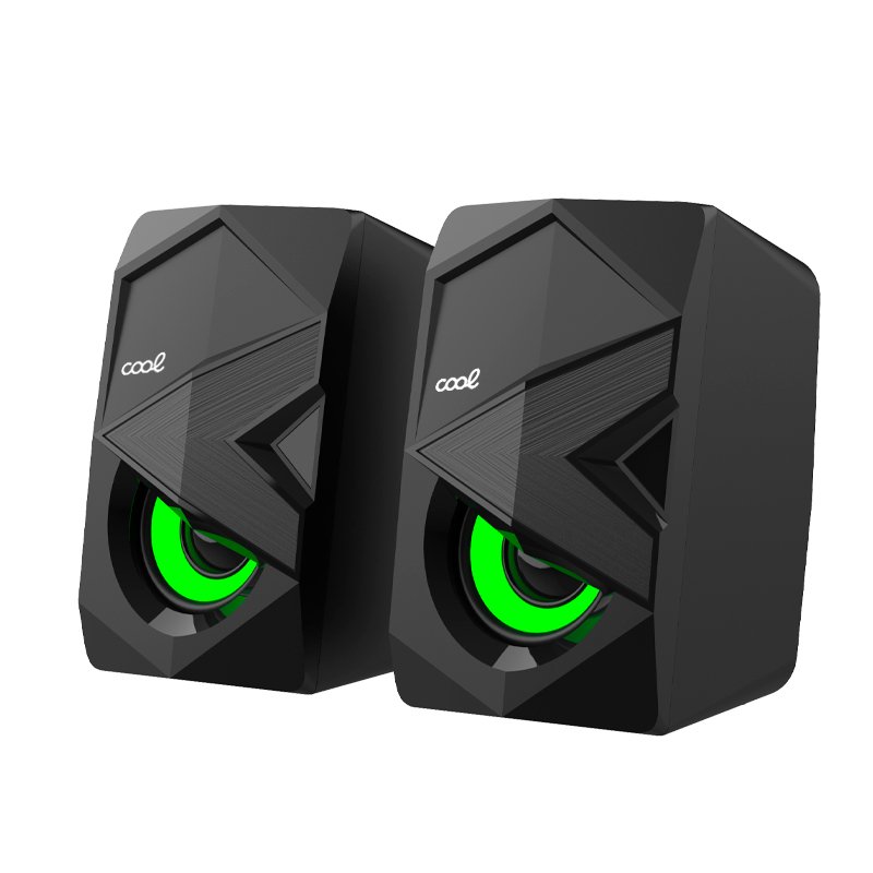 Alto-falantes de computador gaming em PC LED USB COOL 8W