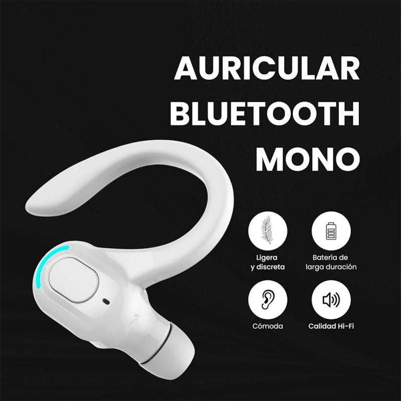 Auscultador Bluetooth COOL Midway Branco