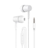 Auscultadores 3,5 mm COOL Bear Stereo com Microfone Branco