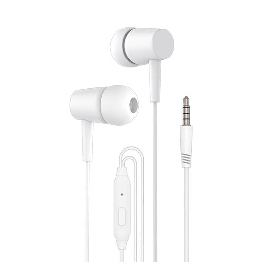 Auscultadores 3,5 mm COOL Bear Stereo com Microfone Branco