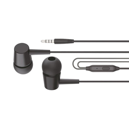 Auscultadores 3,5 mm COOL Bear Stereo com Microfone Preto