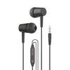 Auscultadores 3,5 mm COOL Bear Stereo com Microfone Preto