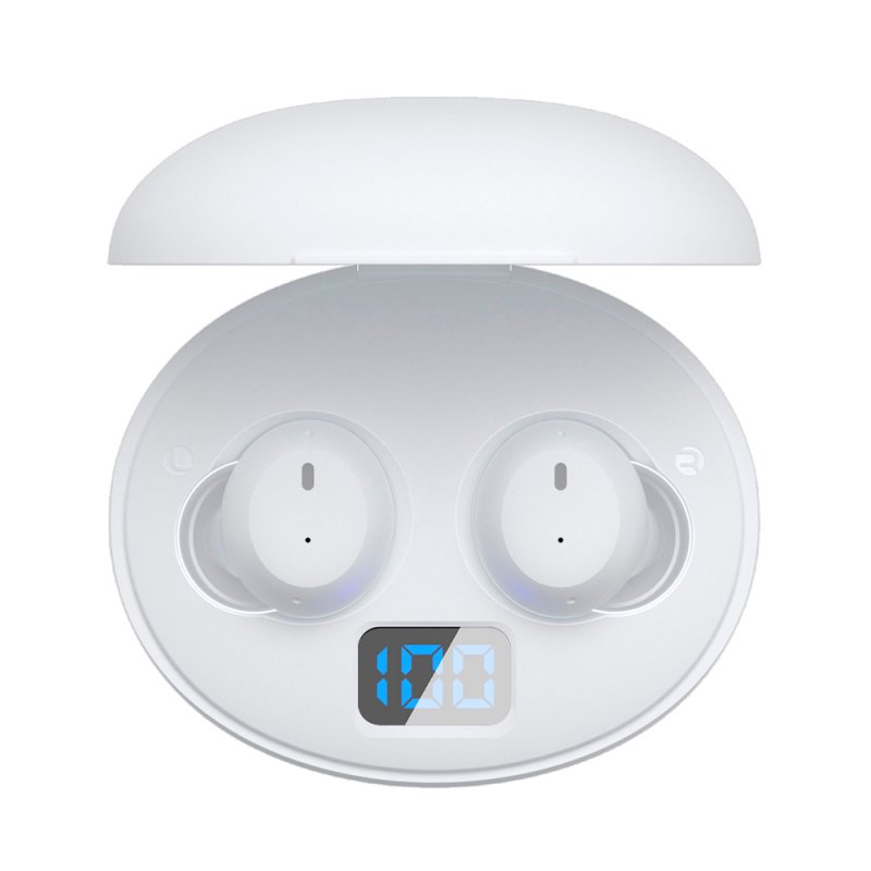 Auscultadores estéreo Bluetooth ANC COOL Pocket Branco