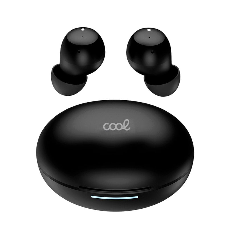 Auscultadores estéreo Bluetooth ANC COOL Pocket Preto