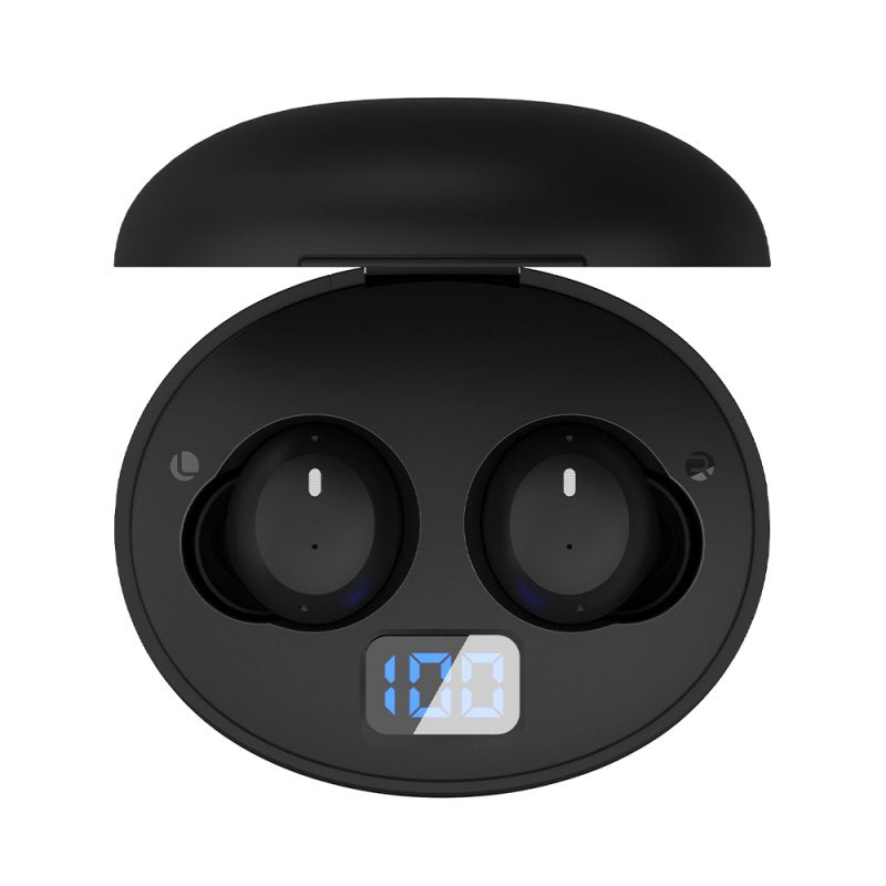 Auscultadores estéreo Bluetooth ANC COOL Pocket Preto