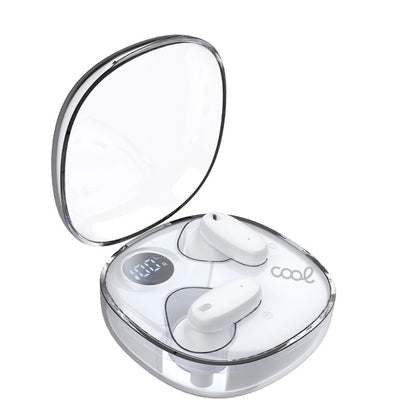 Auscultadores Estéreo Bluetooth COOL Fun Branco