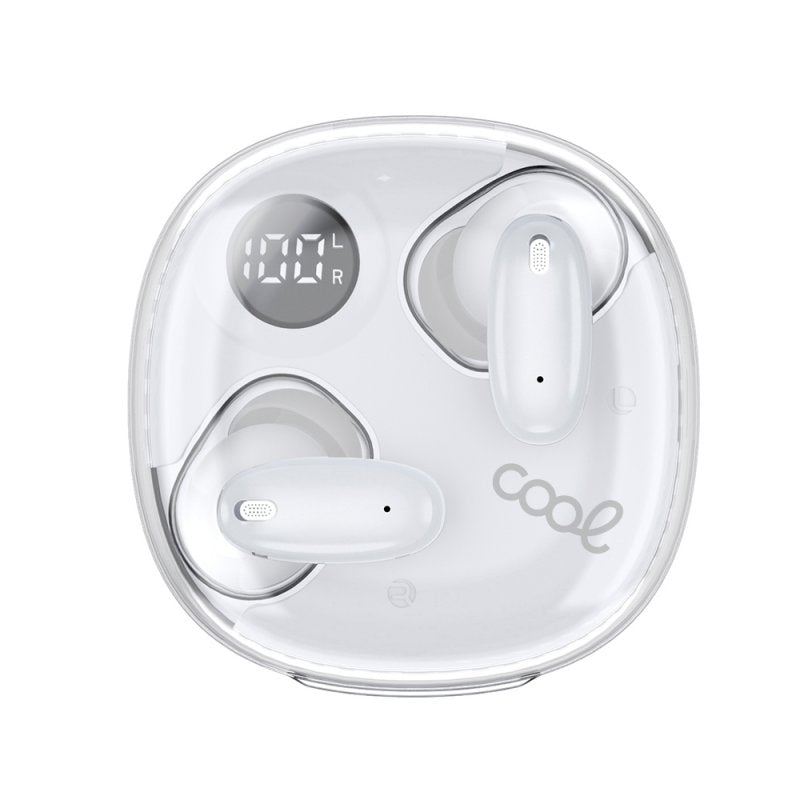 Auscultadores Estéreo Bluetooth COOL Fun Branco