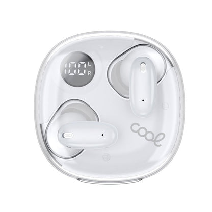Auscultadores Estéreo Bluetooth COOL Fun Branco